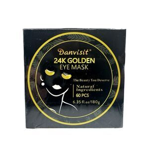 Danvisit 24K Golden Eye Mask - 6.35 fl oz / 180 g - 60 Pcs
